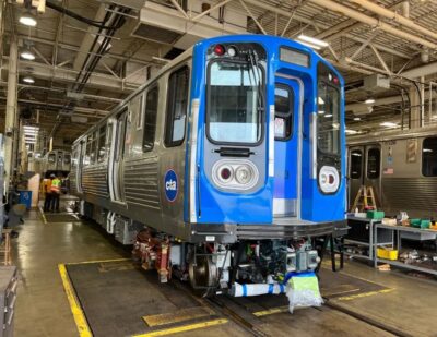 CRRC Delivers New Chicago Metro Trains