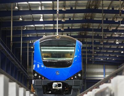 Alstom Delivers First Driverless Trainset for Chennai Metro Phase II