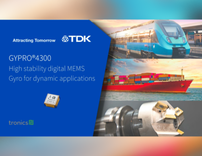 TDK Releases GYPRO® 4300 High Stability Digital MEMS Gyro