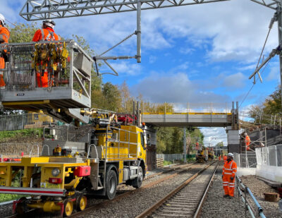 UK: New Midland Main Line Power Lines to Go Live