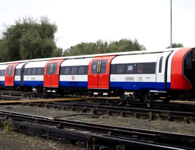 First New Piccadilly Line Test Train Delivered in London