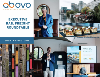 Ab Ovo’s Rail Freight Executive Roundtable a Success