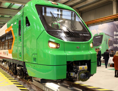 First Alstom X’trapolis Electric Train Unveiled for Dublin