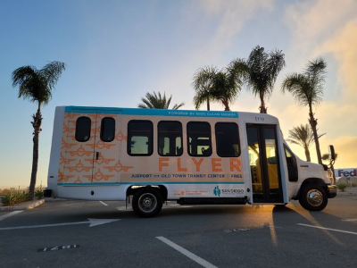 San Diego Flyer Electric Bus Service Launches