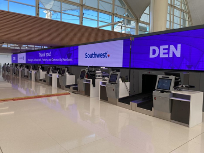 Denver International Airport Opens Largest Self-Bag Drop Installation in the US