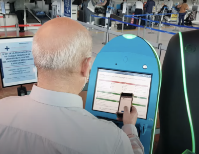 Nice Côte D’Azur Protects Passengers with “Touchless” Check-in Service