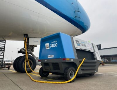 Schiphol Airport Trials New Electric Ground Equipment