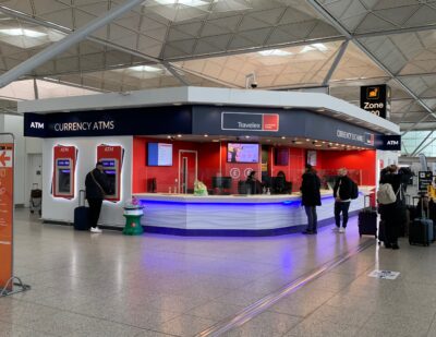 Travelex Offers ATM Click & Collect Currency at Heathrow Airport