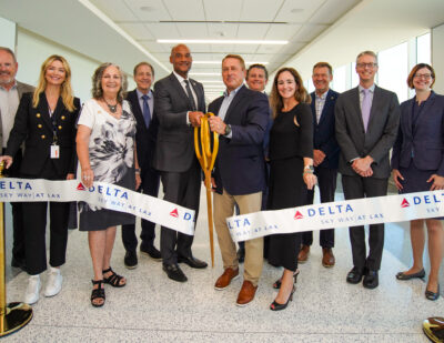 LAWA and Delta Complete Delta Sky Way Project at LAX