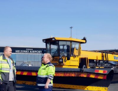 Finavia Pilots Hydrogen Fuel to Power Heavy Airport Equipment