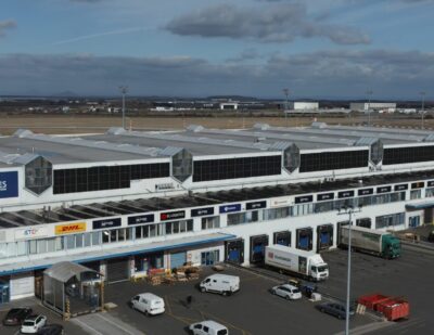 Menzies Aviation Installs Solar Panels at Prague Airport