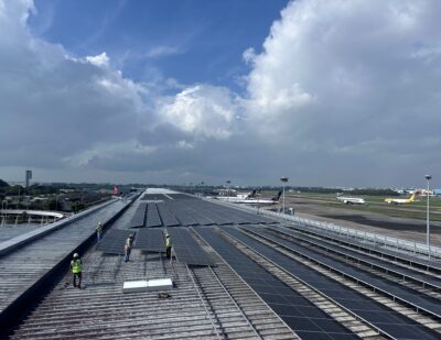 Singapore: Changi Airport Starts Construction on Rooftop Solar System