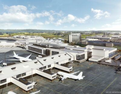 Auckland Airport Partners with Hawkins to Construct Domestic Terminal