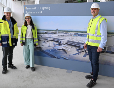 Munich Airport Progresses Construction of New Terminal 1 Pier