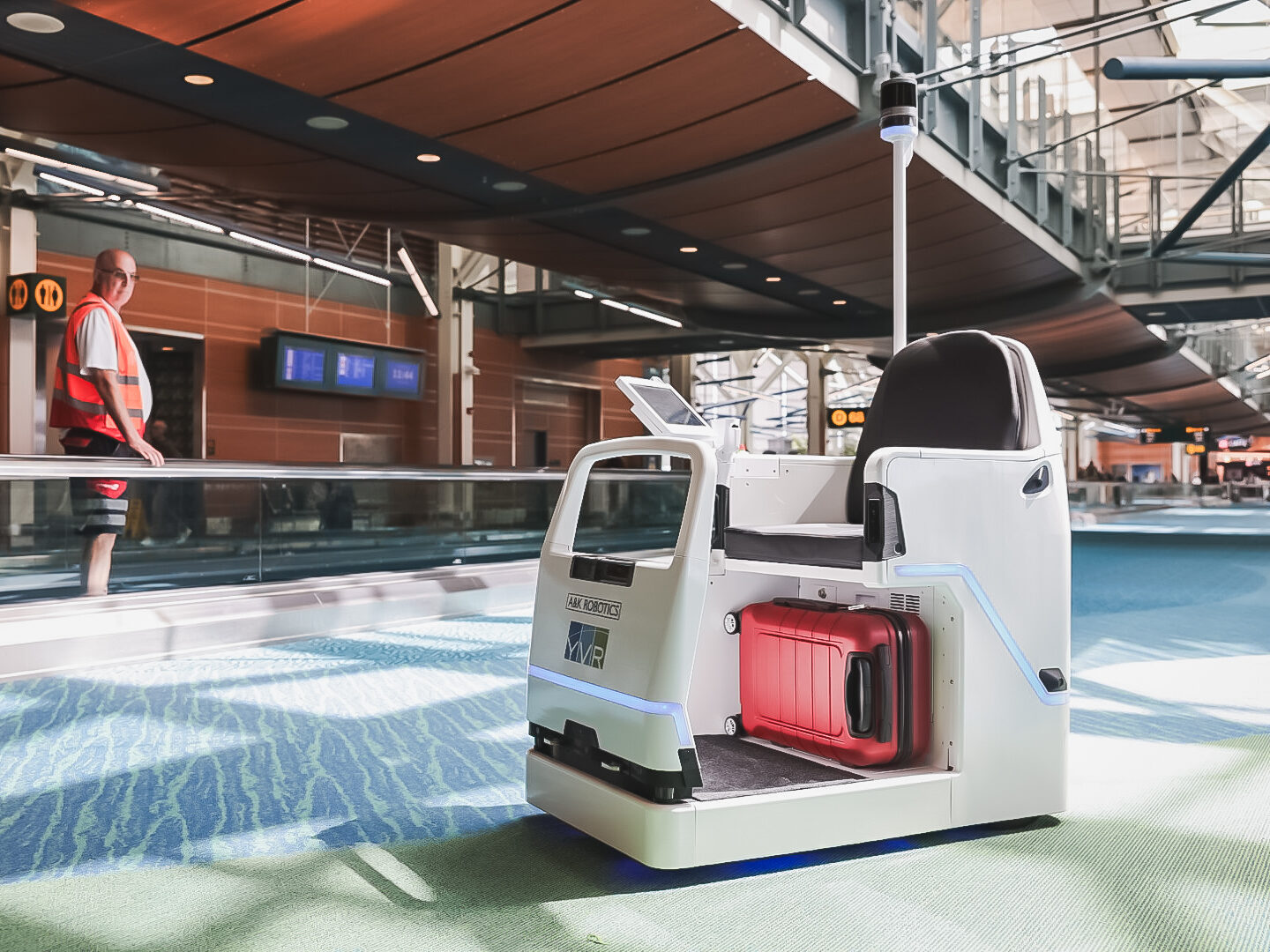 Vancouver International Airport Trials Self-Driving Robotic Pods