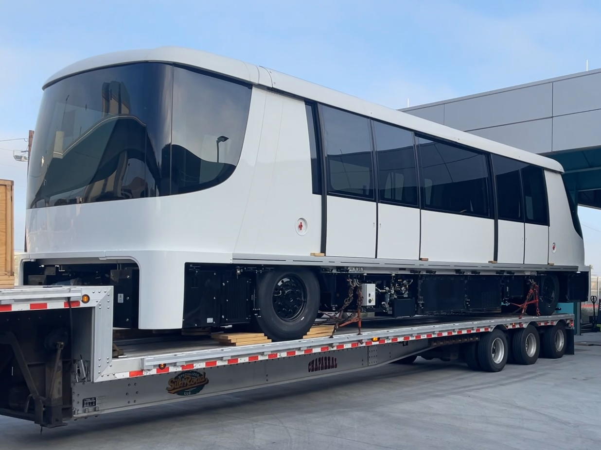 Alstom Delivers Final APM Train Cars to LAX