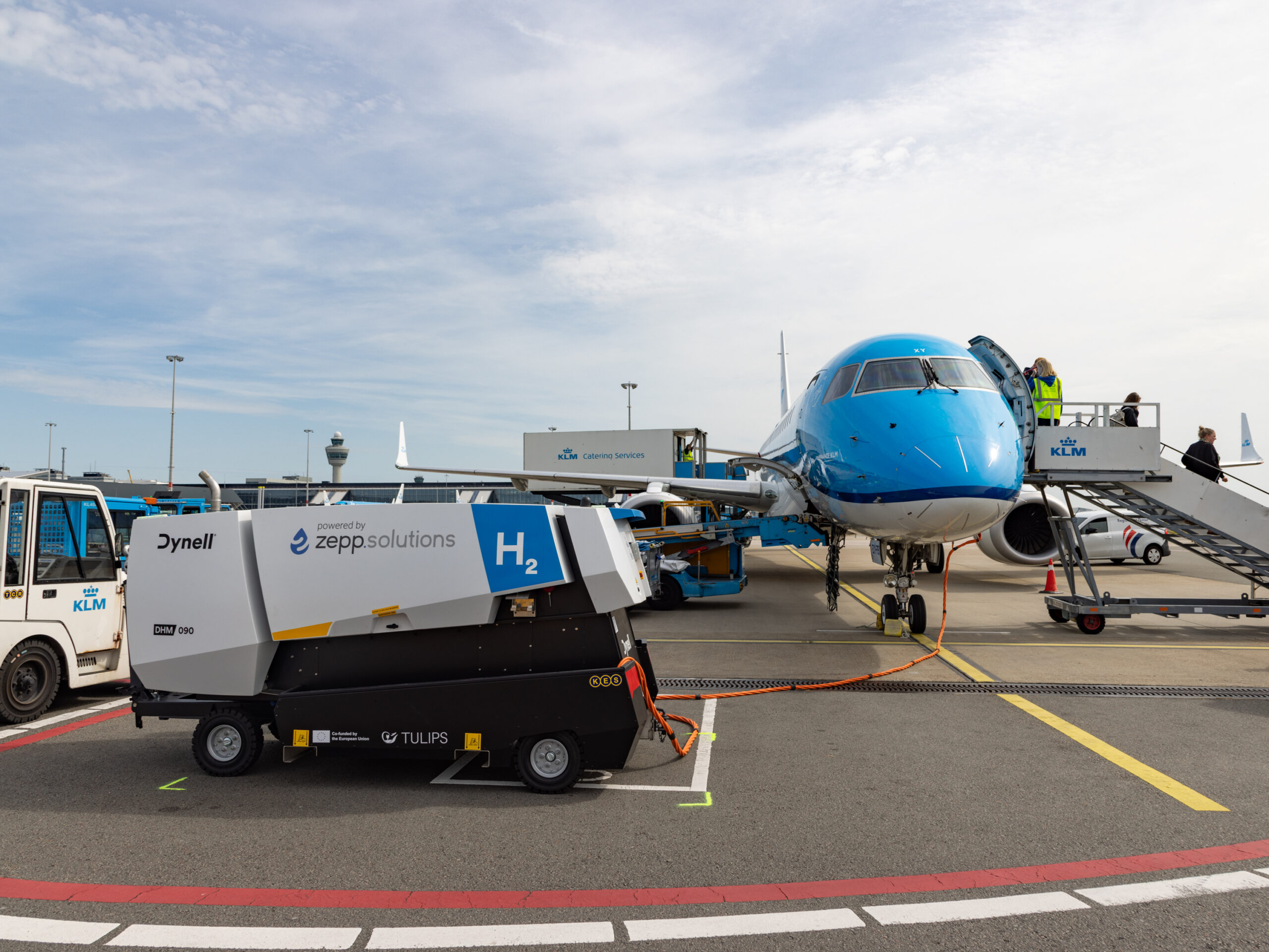 Schiphol Airport Tests World’s First Hydrogen-Powered GPU