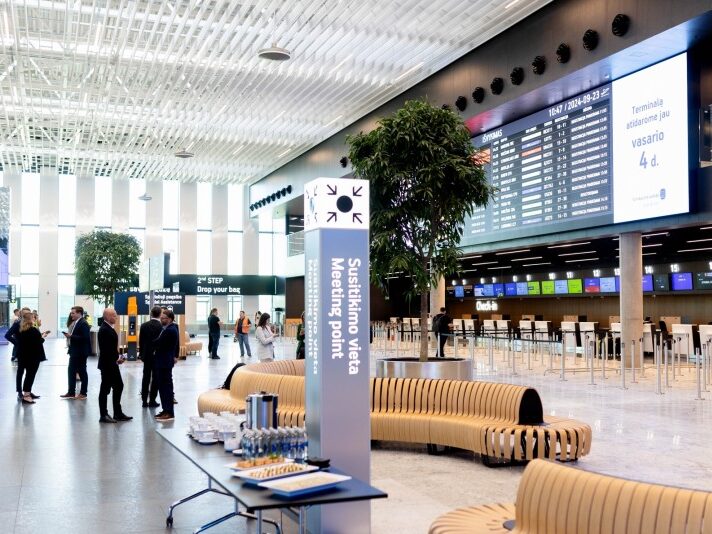 Construction Completed for Vilnius Airport’s New Departures Terminal