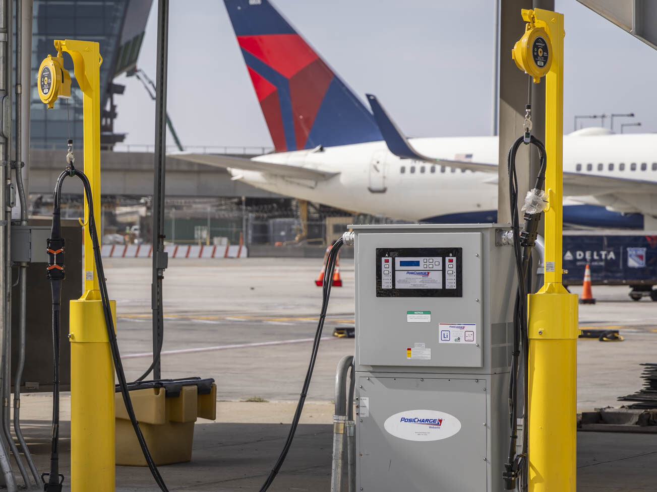 Charging Stations to Power Electric Ground Support Equipment at JFK