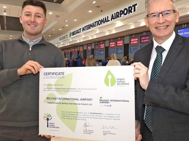 Belfast International Airport Levels Up Its Decarbonisation Efforts