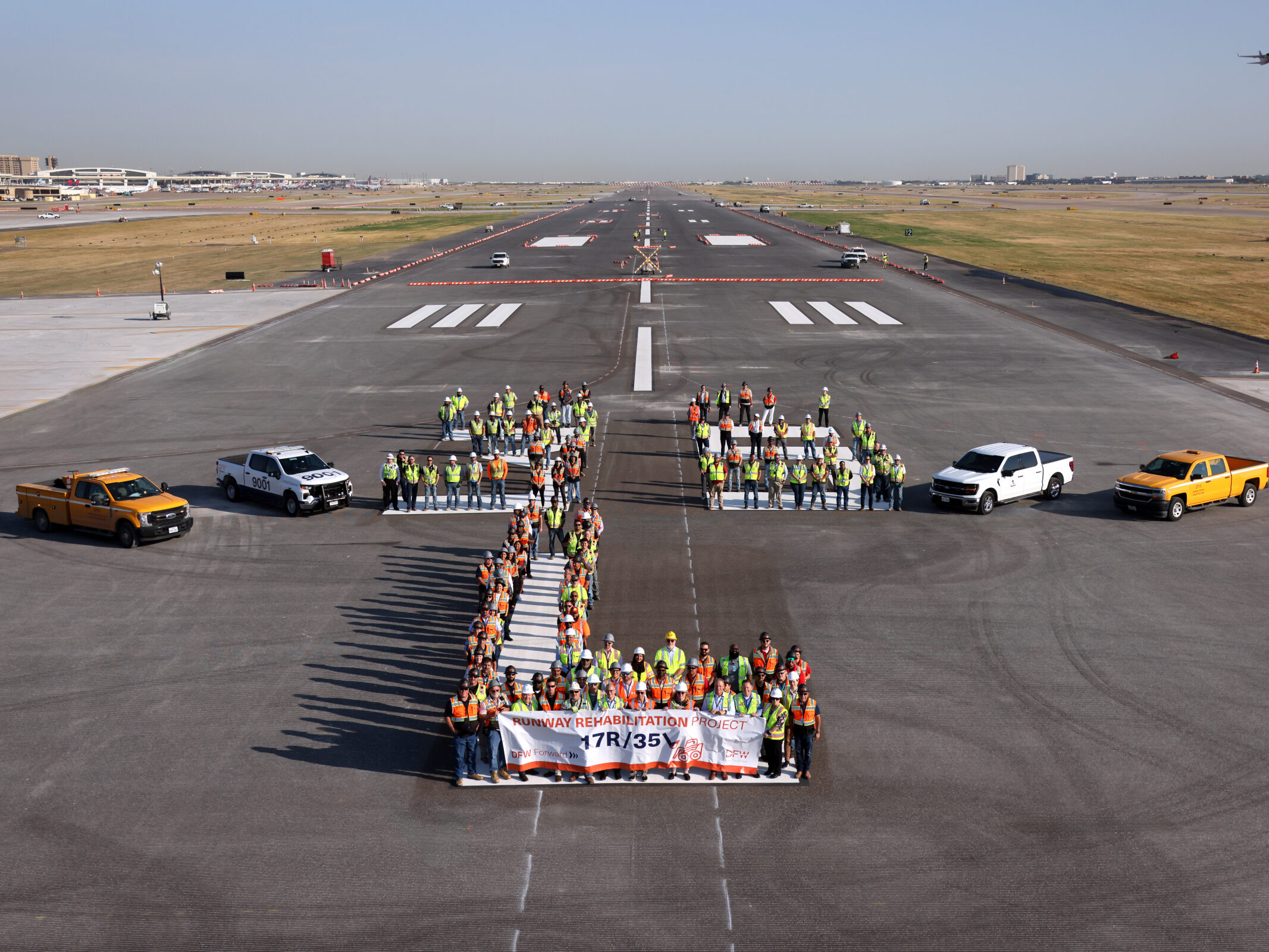 DFW Completes Runway 17R/35L Rehabilitation Project