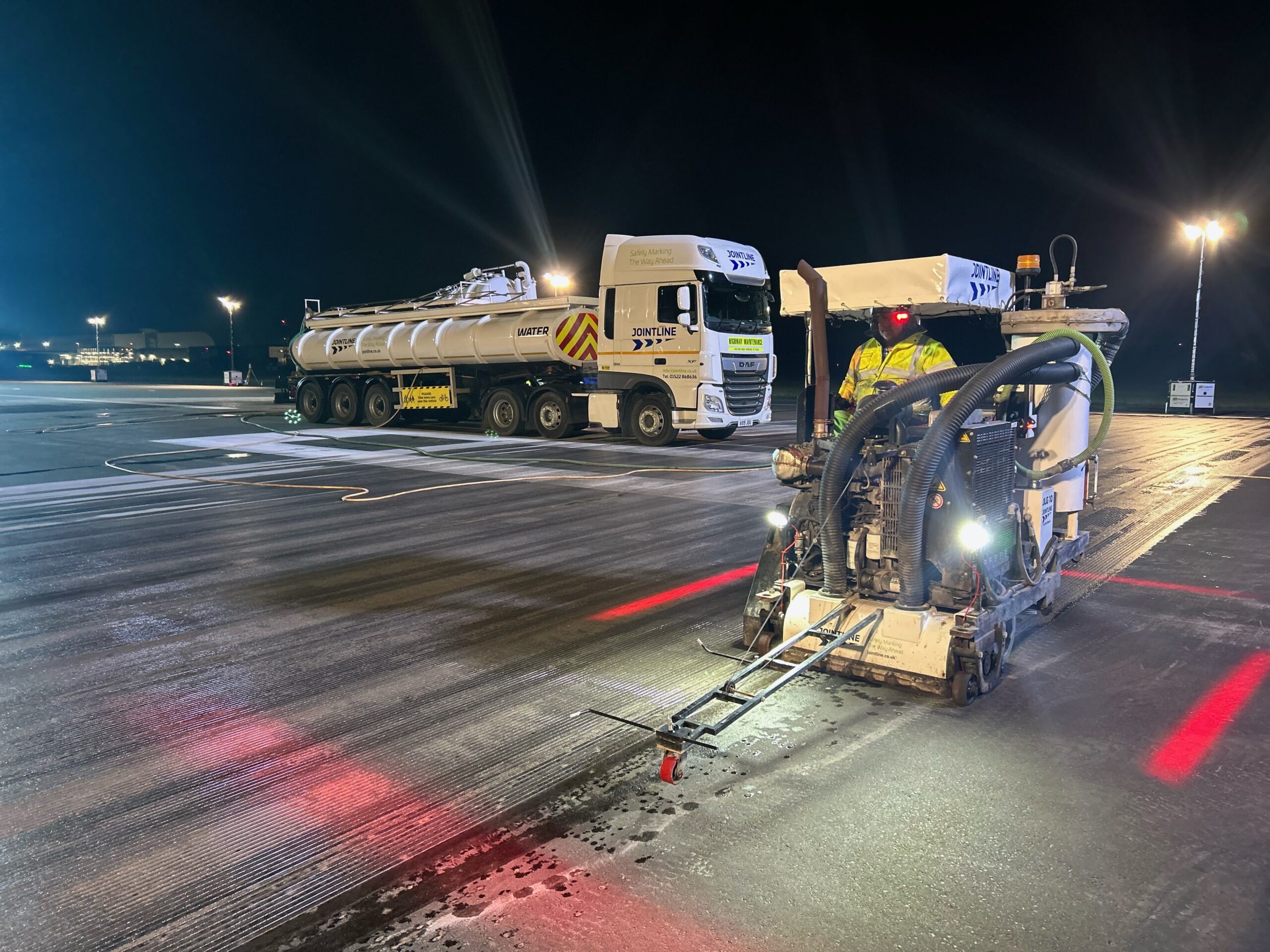 Airfield Runway Specialist Jointline Invests £1m in Grooving Capabilities