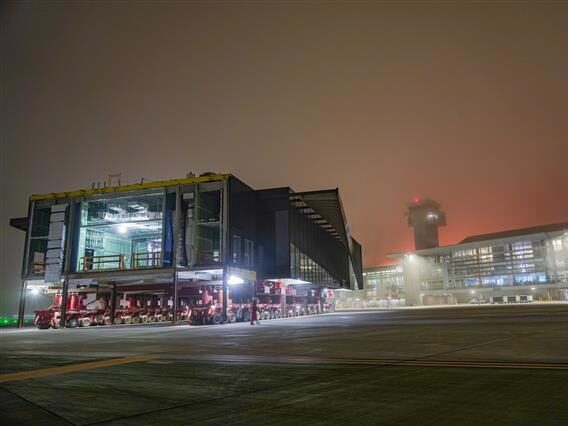 Relocation of Midfield Satellite Concourse South Underway at LAX