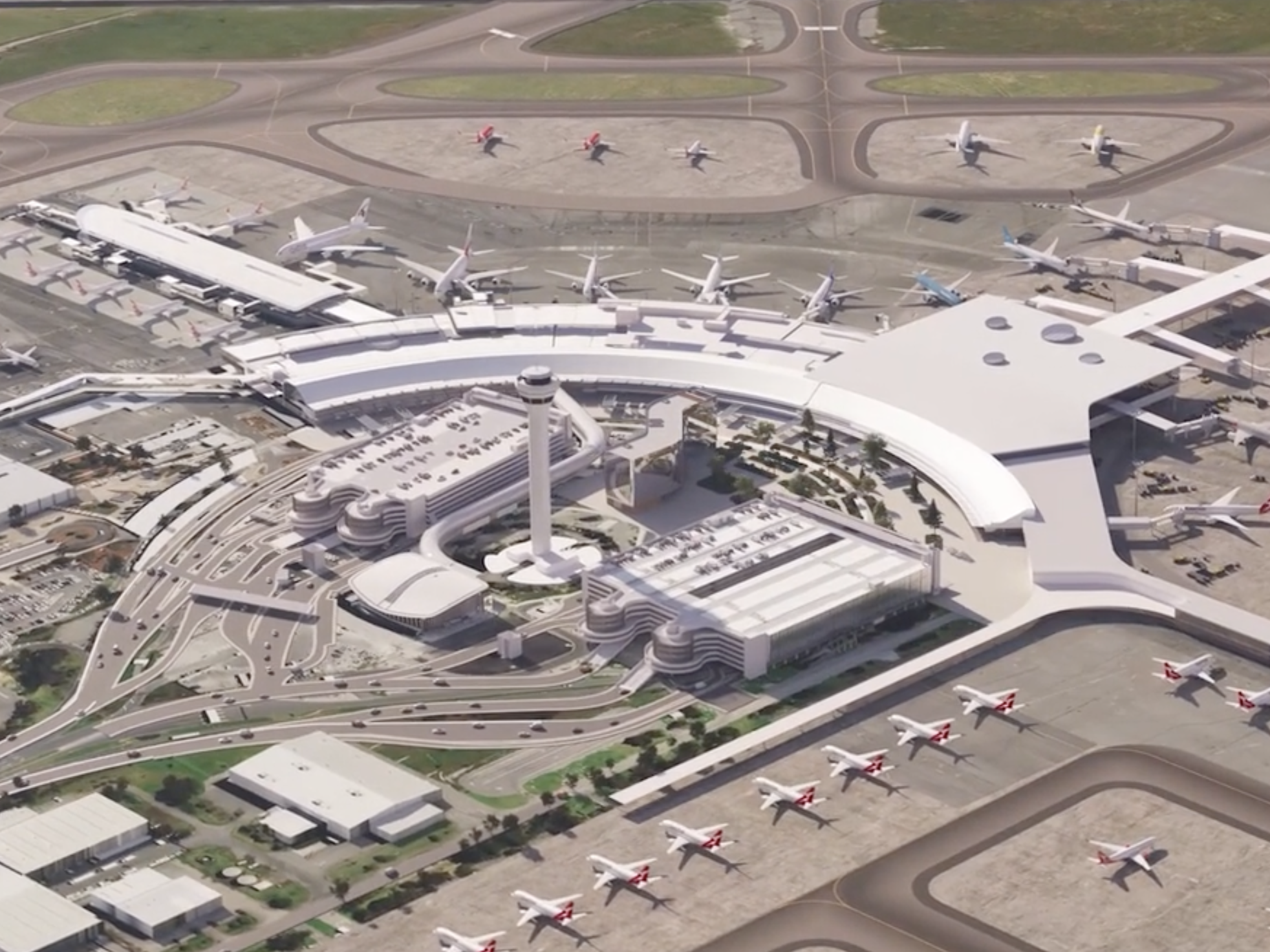 Perth Airport Presents Designs for $5 Billion Investment