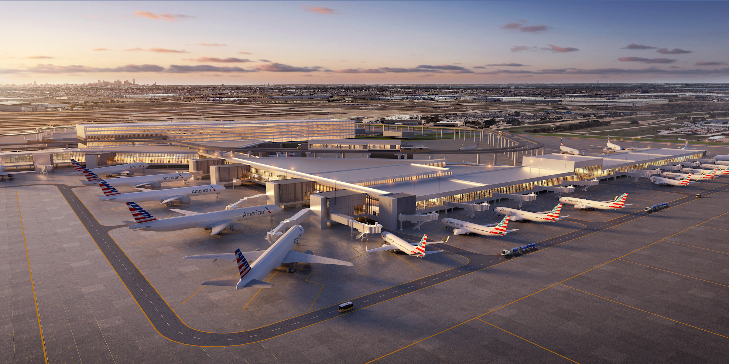 DFW & American Airlines Announce Expansion of Terminal F Plans