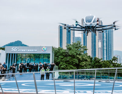 EHang Launches 5G Intelligent Air Mobility Experience Center