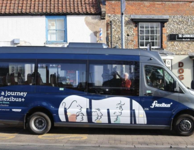 All Aboard for Launch of New Via-Powered On-Demand Bus Service near Swaffham