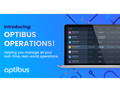 Optibus Debuts Operations, the Real-Time, Cloud-Native Solution for Mitigating Driver Staffing Challenges