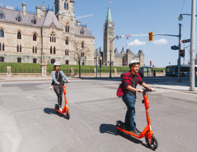 Neuron e-Scooters in Ottawa Equipped with ‘Brains’