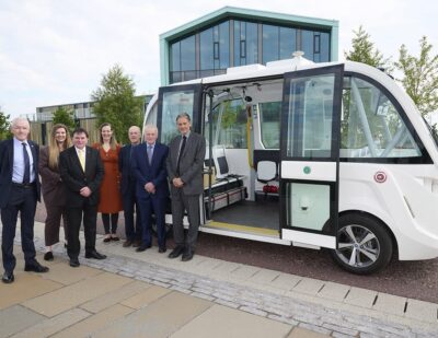 Scotland: Autonomous Shuttle Deployed at Inverness Campus