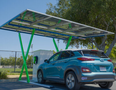 Paired Power Unveils EV Charging Solar Canopy