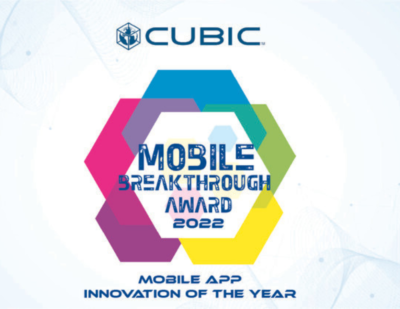 Cubic Wins “Mobile App Innovation of the Year” Award