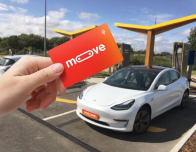 Moove Announces EV Charging App for Uber Drivers in London