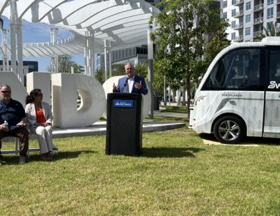 Autonomous Shuttle Pilot to Launch in Creative Village, Orlando