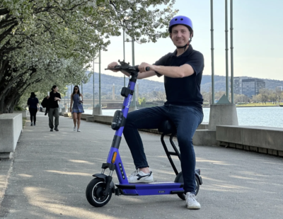 Beam Launches Seated E-scooters in Canberra