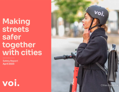Voi Launches Its Safety Report With a Core Message to Cities