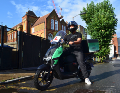 UK: Uber Eats and Zoomo to Launch E-moped Scheme
