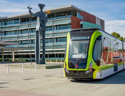 Australia’s First ‘Trackless Tram’ Commences Trials in Stirling