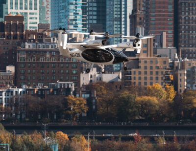 Joby Flies eVTOL Aircraft in New York City