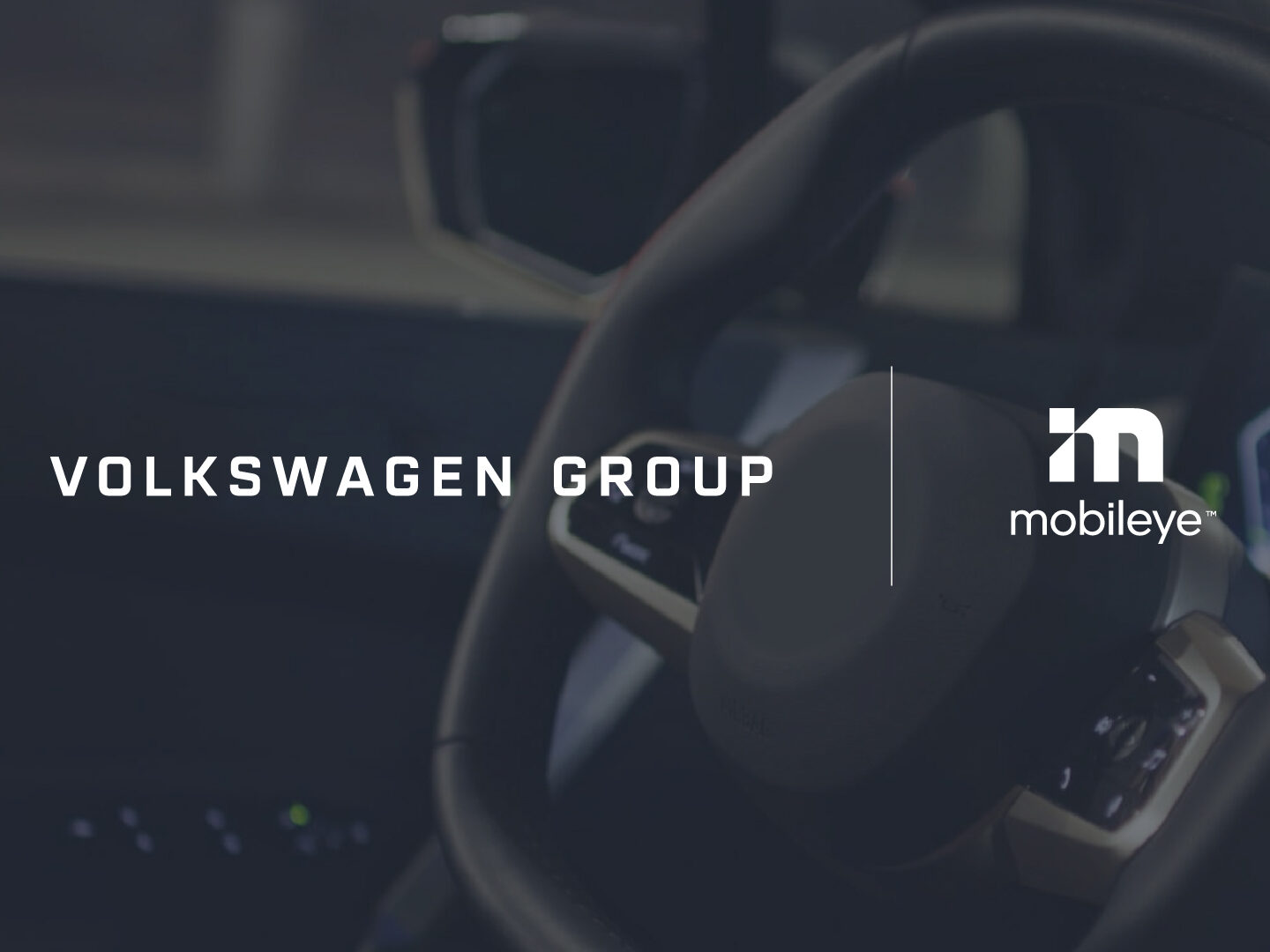 Volkswagen Group and Mobileye to Roll Out Automated Driving Functions