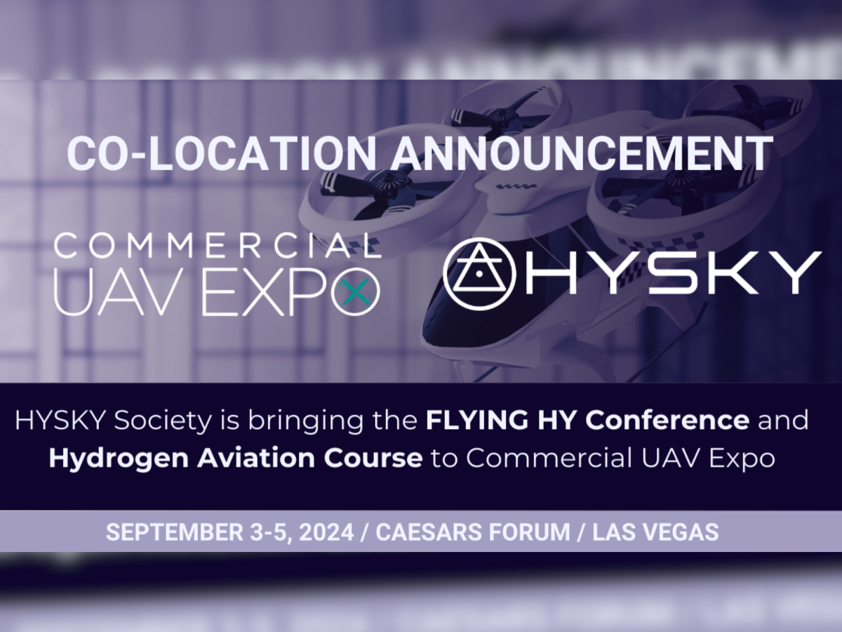 HYSKY Society to Co-locate with Commercial UAV Expo in 2024