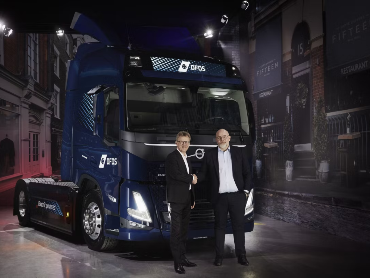 Volvo To Supply 100 Electric Trucks for DFDS