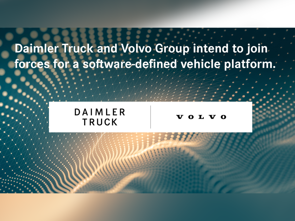 Daimler Truck and Volvo Group Partner for Vehicle Software