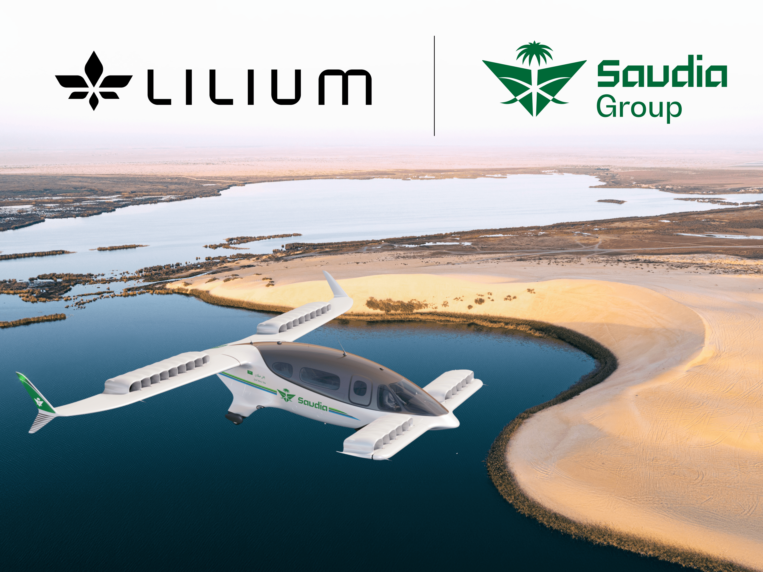 Saudi Group Orders Up to 100 eVTOL Lilium Jets