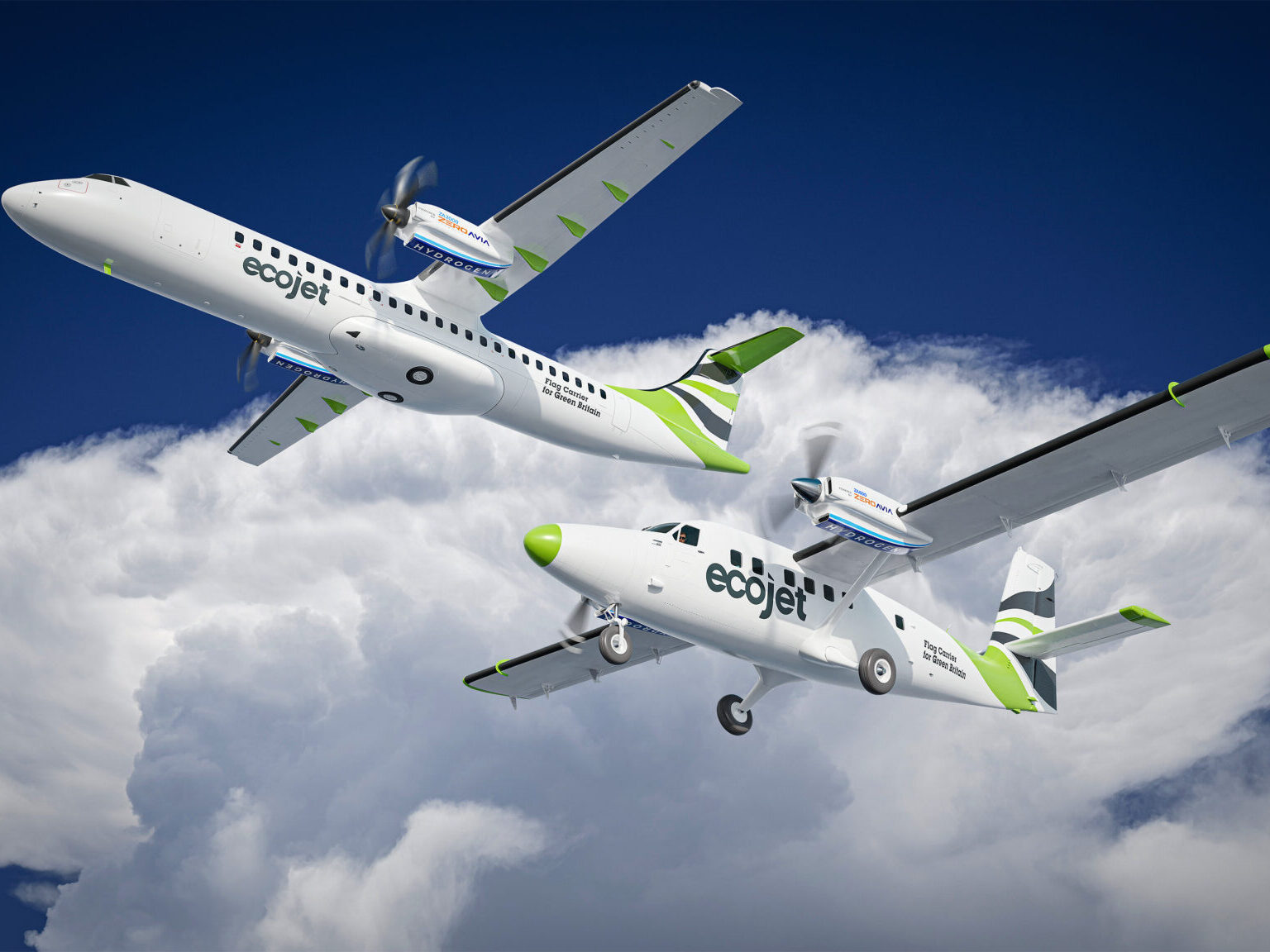 Ecojet to Procure 22 Hydrogen-Electric Engines from ZeroAvia