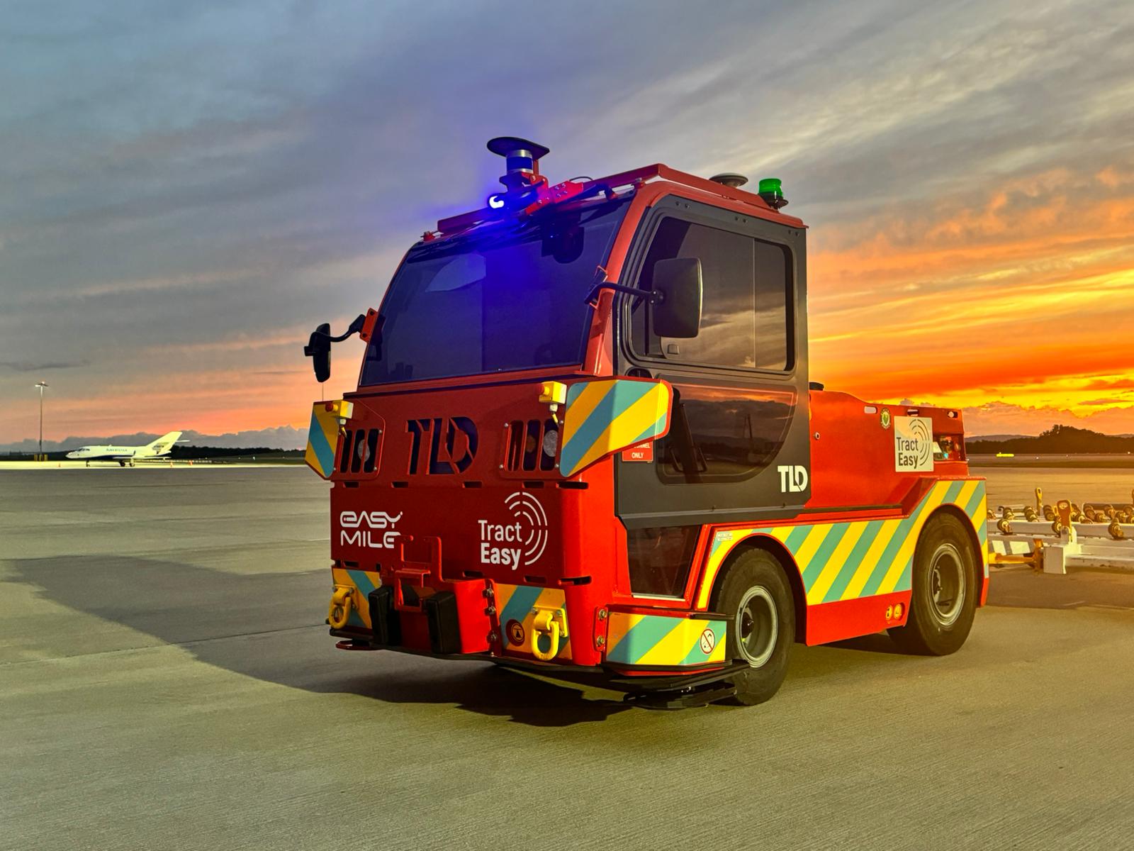 EZTow Autonomous Tow Tractor Deployed at Greenville-Spartanburg International Airport